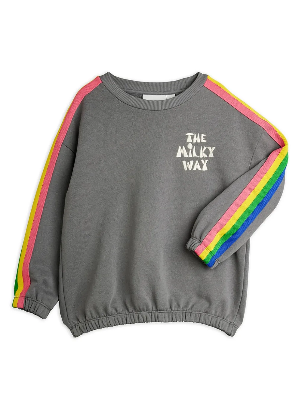 The Milky Way Rainbow Sweatshirt Grey>Mini Rodini Sale