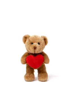 Theo Nallebjörn Med Hjärta Brown>Teddykompaniet Outlet