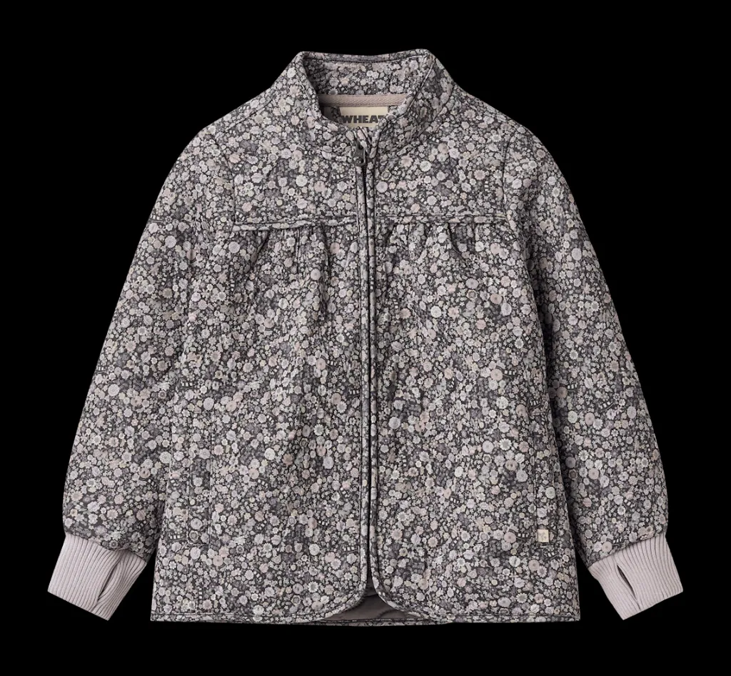Thilde Termojacka Black Sea Flowers>Wheat Discount