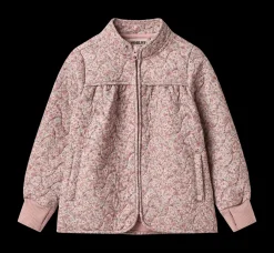 Thilde Termojacka Soft Lavender Flowers>Wheat New