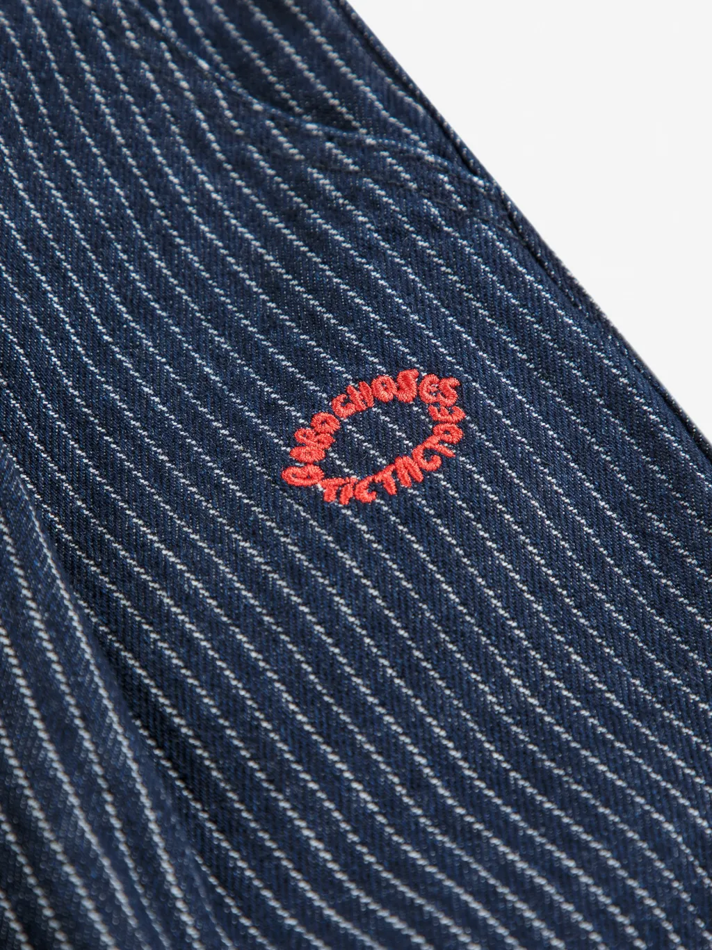 Tic Tac Toe Byxor I Denim Navy Blue>Bobo Choses