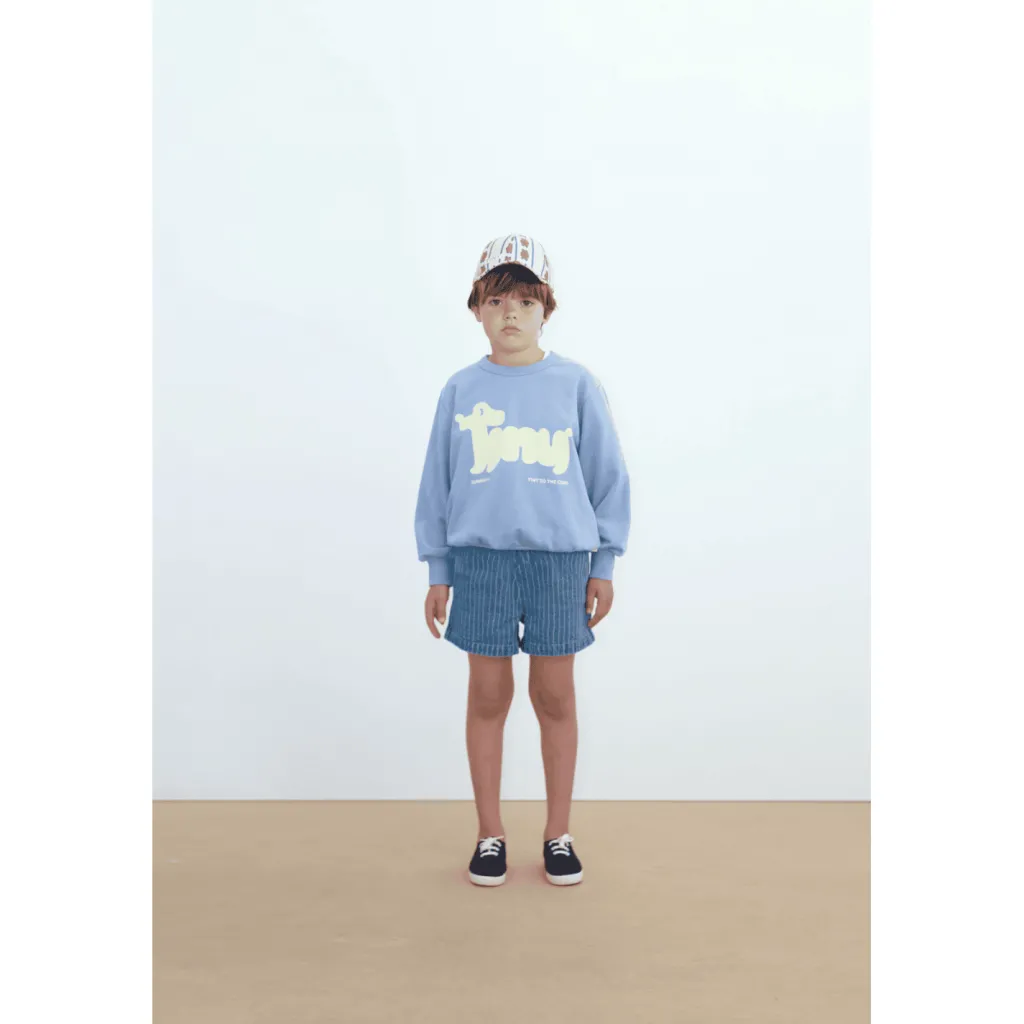 Tiny Dog Graphic Sweatshirt Grey>Tinycottons Outlet