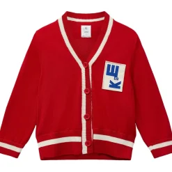 Tip Cardigan Red>Wynken