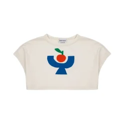 Tomato Plate Croppad T-shirt Naturvit>Bobo Choses Hot