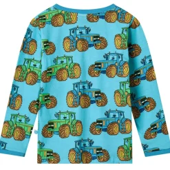 Tractors Långärmad T-shirt Blue Atoll>Småfolk Sale