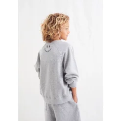 Tröja Med Tryck Grå><noscript><img width=