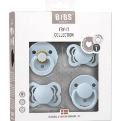 Try-it Collection Nappar Baby Blue>BIBS Discount