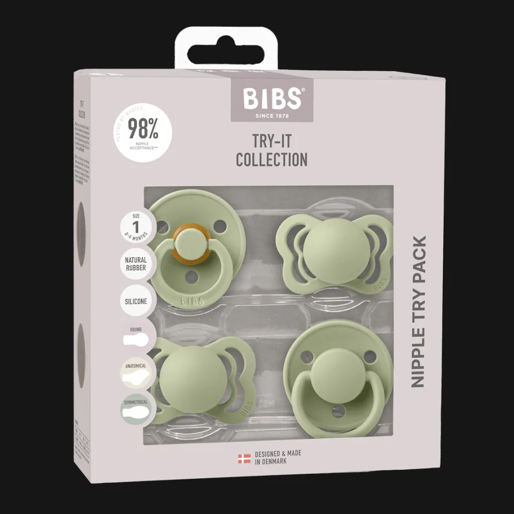 Try-it Collection Nappar Sage>BIBS Clearance