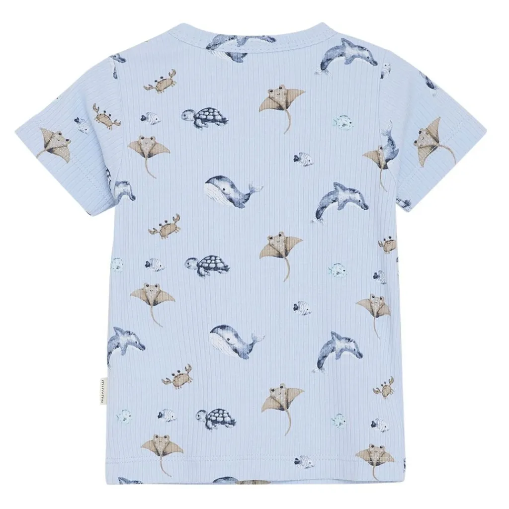 T-shirt Aop Skyway>Minymo Outlet