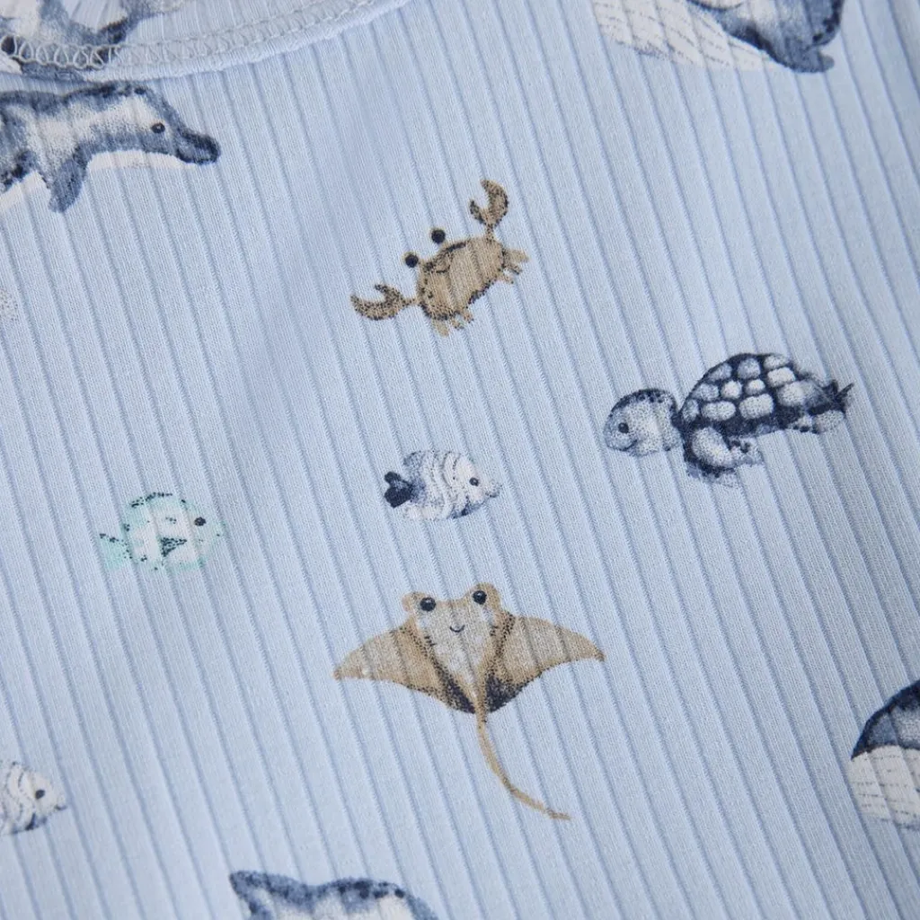 T-shirt Aop Skyway>Minymo Outlet