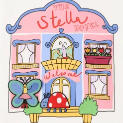 T-shirt Ivory>Stella McCartney Kids Outlet