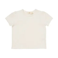 T-shirt Med Rufsiga Ärmar Cream>Copenhagen Colors Outlet