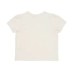 T-shirt Med Rufsiga Ärmar Cream>Copenhagen Colors Outlet