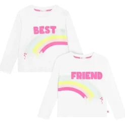 T-shirt Med Tryck Elfenbensvit><noscript><img width=