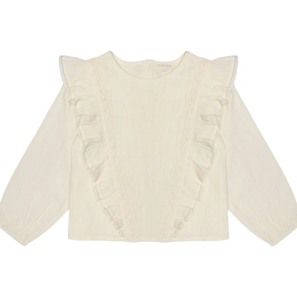 Tubi Blus För Baby Gräddvit>Louise Misha Outlet