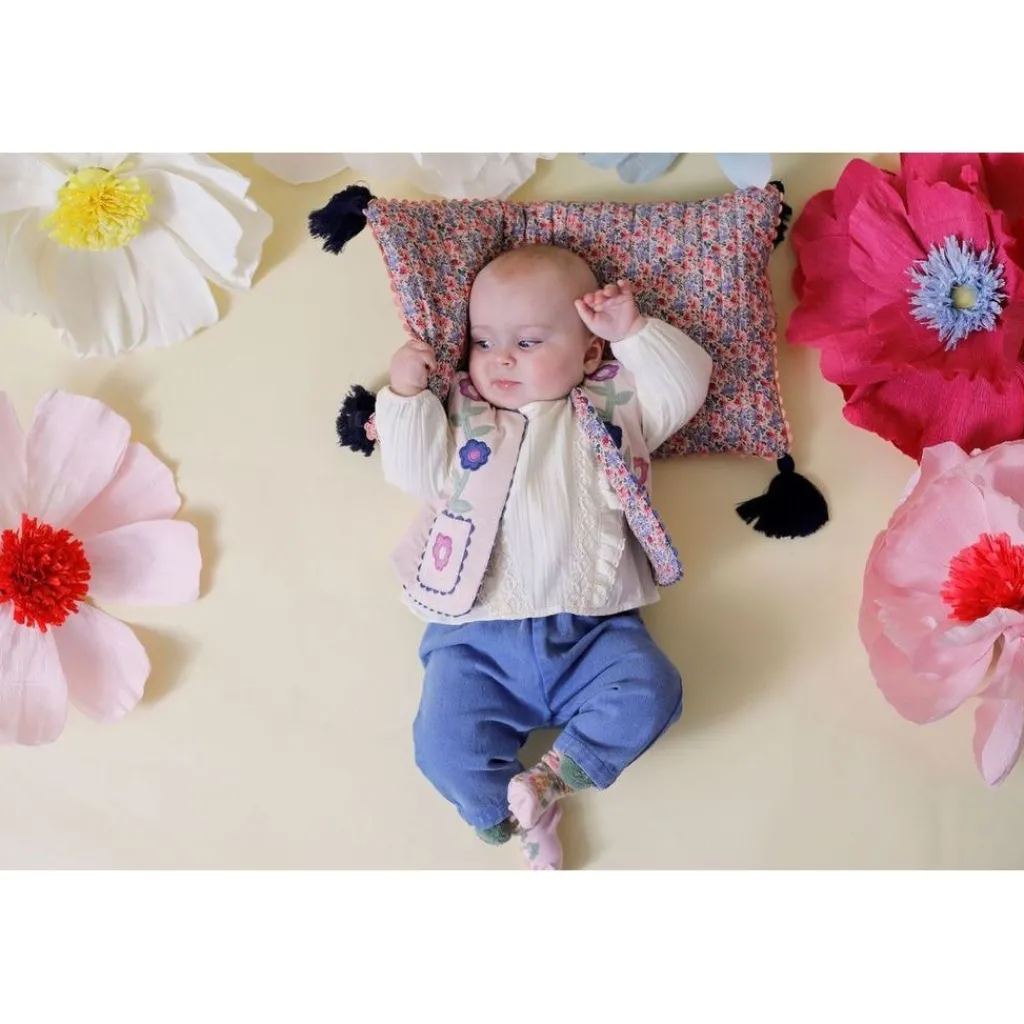 Tubi Blus För Baby Gräddvit>Louise Misha Outlet