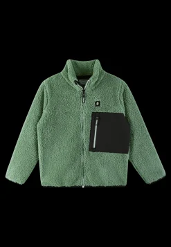 Turilas Sherpa Fleece Jacka Beige Green Clay>Reima New
