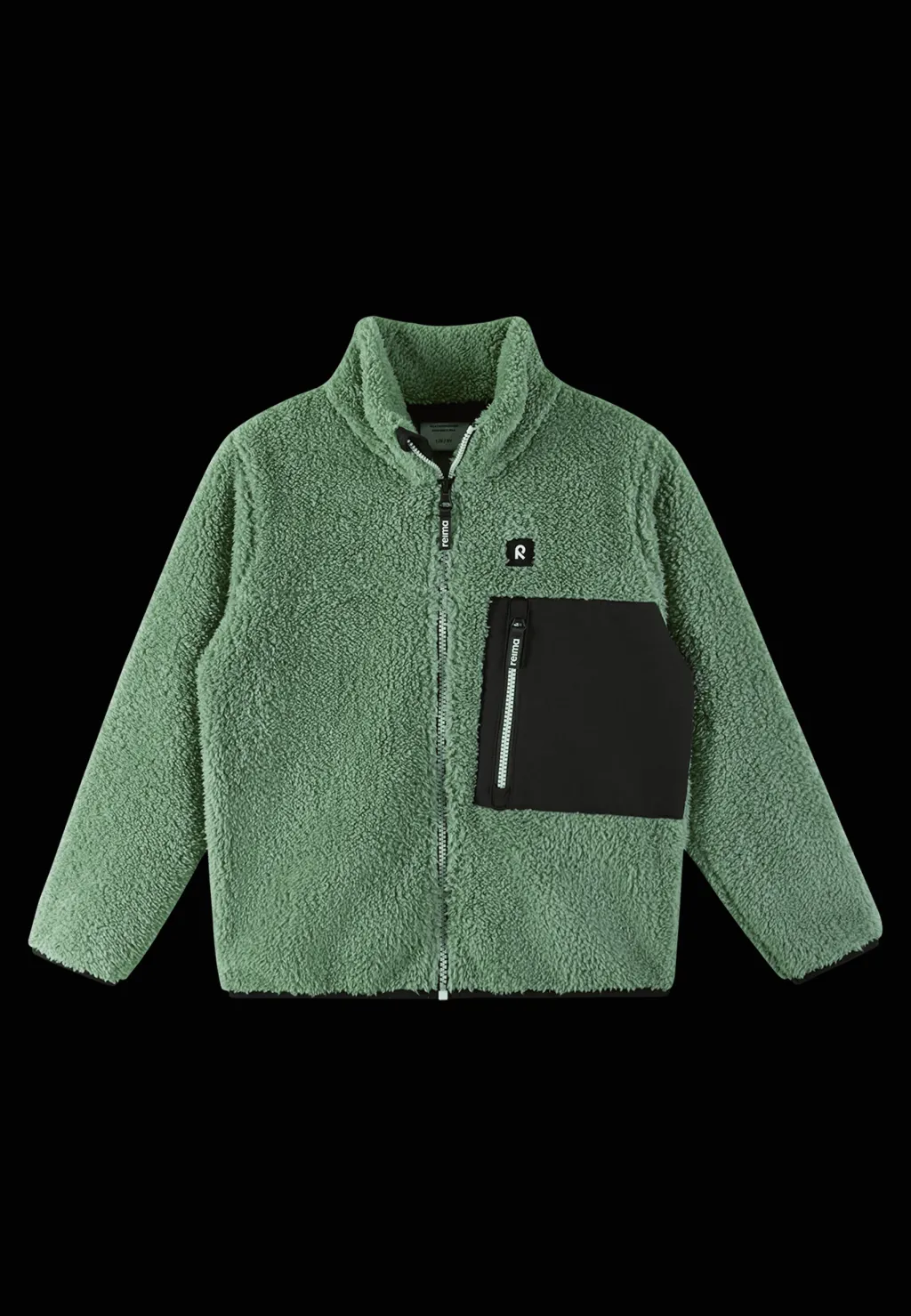 Turilas Sherpa Fleece Jacka Beige Green Clay>Reima New