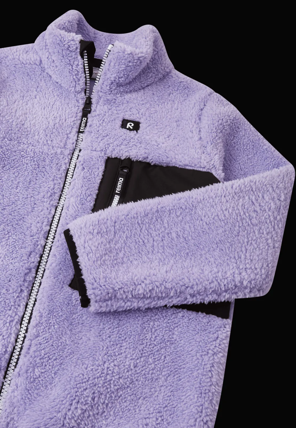 Turilas Sherpa Fleece Jacka Lila Blooming Lilac>Reima Online