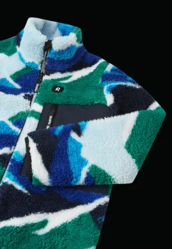 Turilas Sherpa Fleece Jacka Beige Deeper Green>Reima
