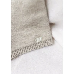 Ull Kashmir Stickad Vest Heather Sand><noscript><img width=