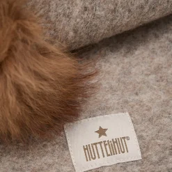 Ullalpackabalaklava Med Pompoms Camel Melange><noscript><img width=
