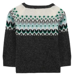 Ullstickad Tröja Heather Antracit Grå><noscript><img width=