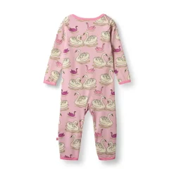 Ulm Långärmad Onesie Blush Cream>Småfolk Discount