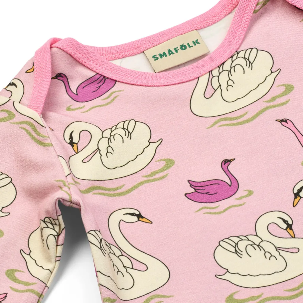 Ulm Långärmad Onesie Blush Cream>Småfolk Discount