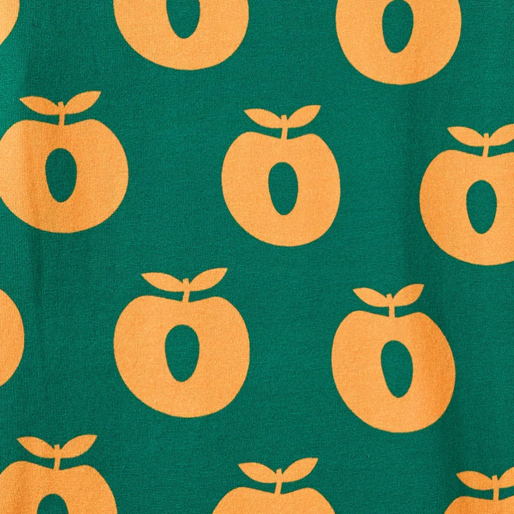 Ulm Long-Sleeved Baby Suit with Apples Cedar tree>Småfolk Clearance
