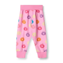 Ulm Pants For Baby with Apples Pink lilac>Småfolk Hot