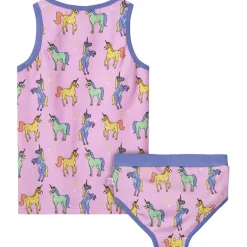 Unicorns Underkläder Set Pink Lavender>Småfolk Best