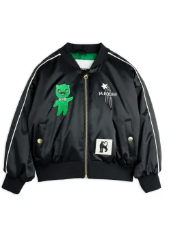 United Aliens Unlimited Baseballjacka I Satin Black>Mini Rodini Outlet