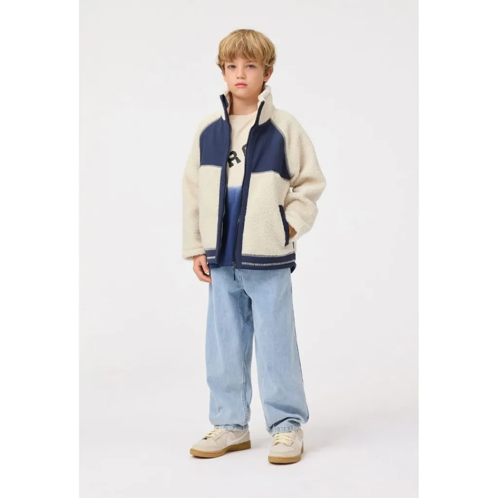 Usher Fleece Jacket Summer Sand>Molo New