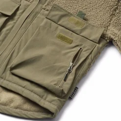 Utha Fleecejacka Bark Green><noscript><img width=