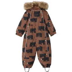 Val D'Isere Mönstrad Vinteroverall Black Bear>Kuling Sale