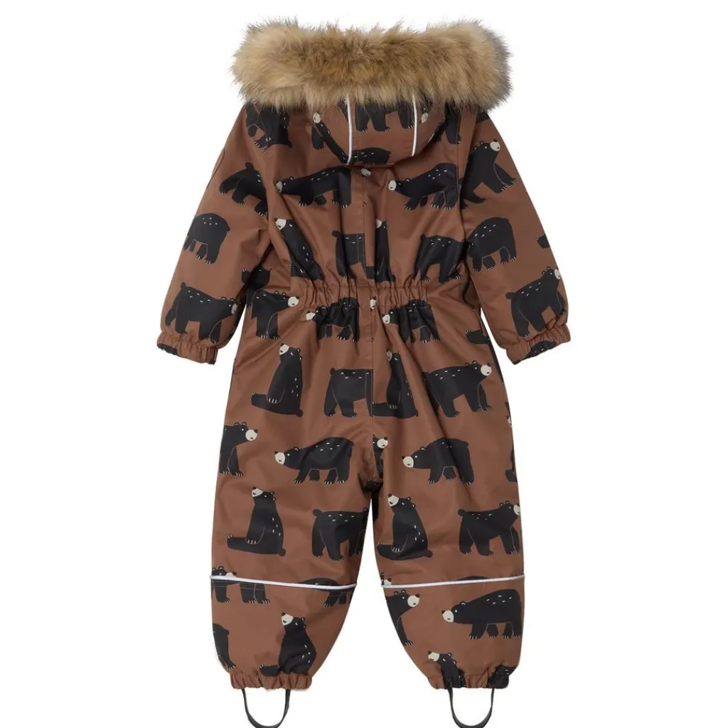 Val D'Isere Mönstrad Vinteroverall Black Bear>Kuling Sale