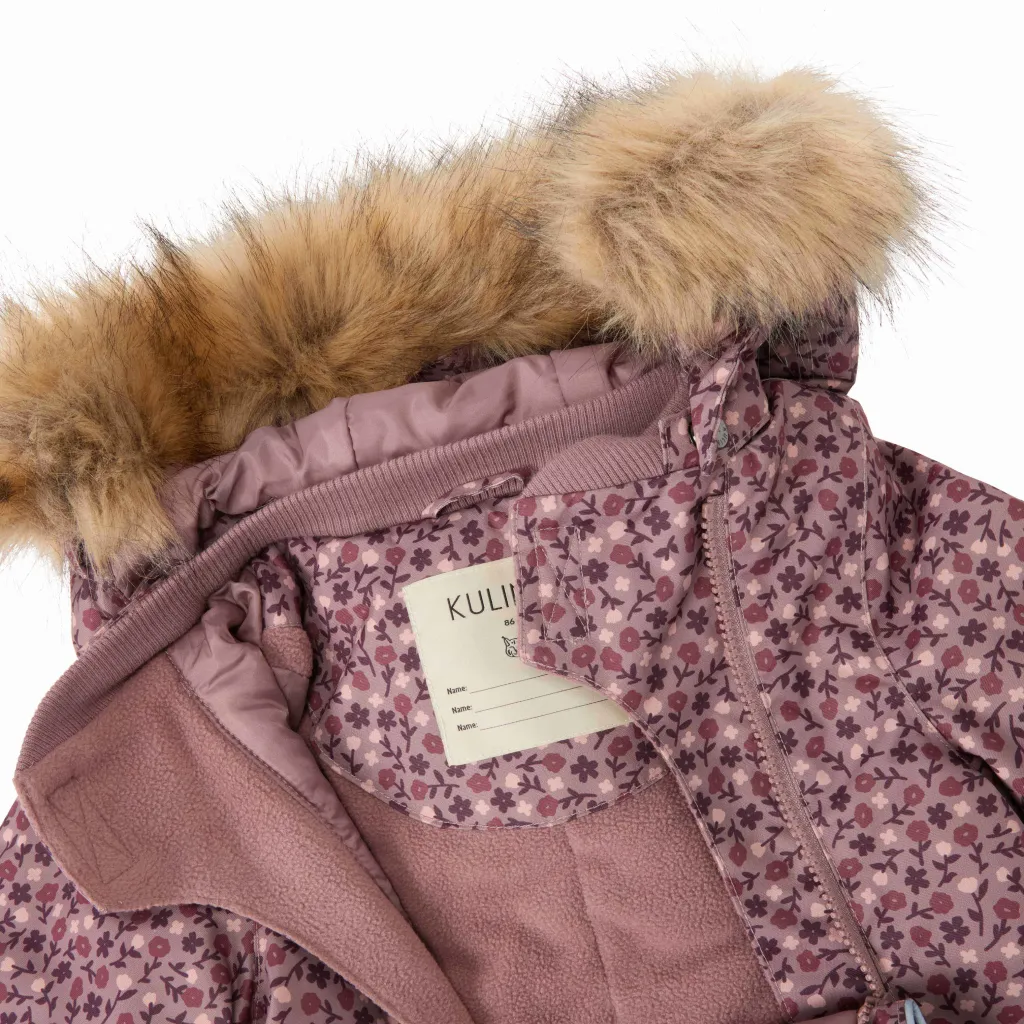 Val D'Isere Vinteroverall Lilac Flower>Kuling New