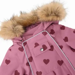 Val D'Isere Vinteroverall Mauve Hearts><noscript><img width=