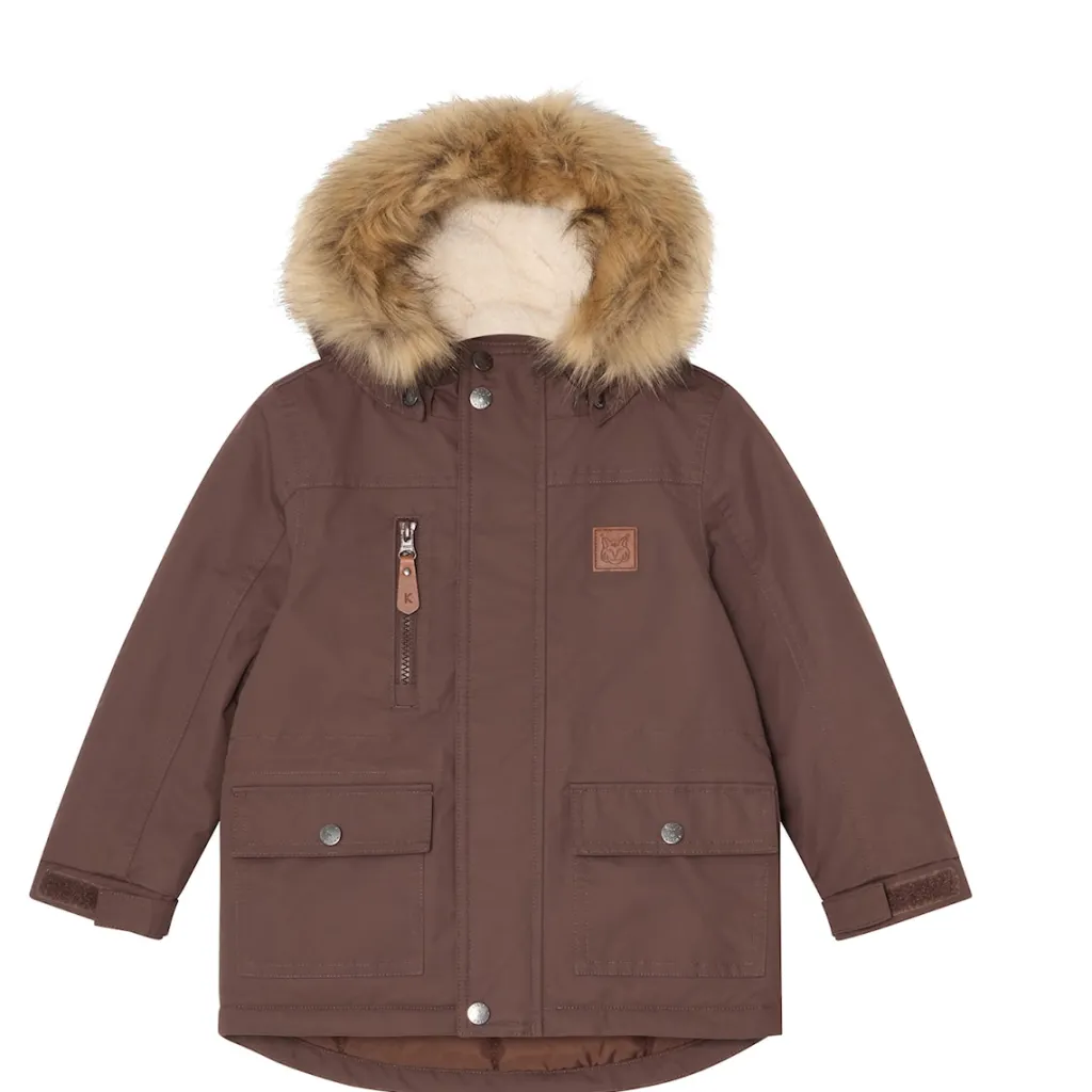 Val Thorens Parkas Brown>Kuling Clearance