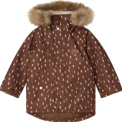 Val Thorens Prickig Parkas Brun>Kuling Hot