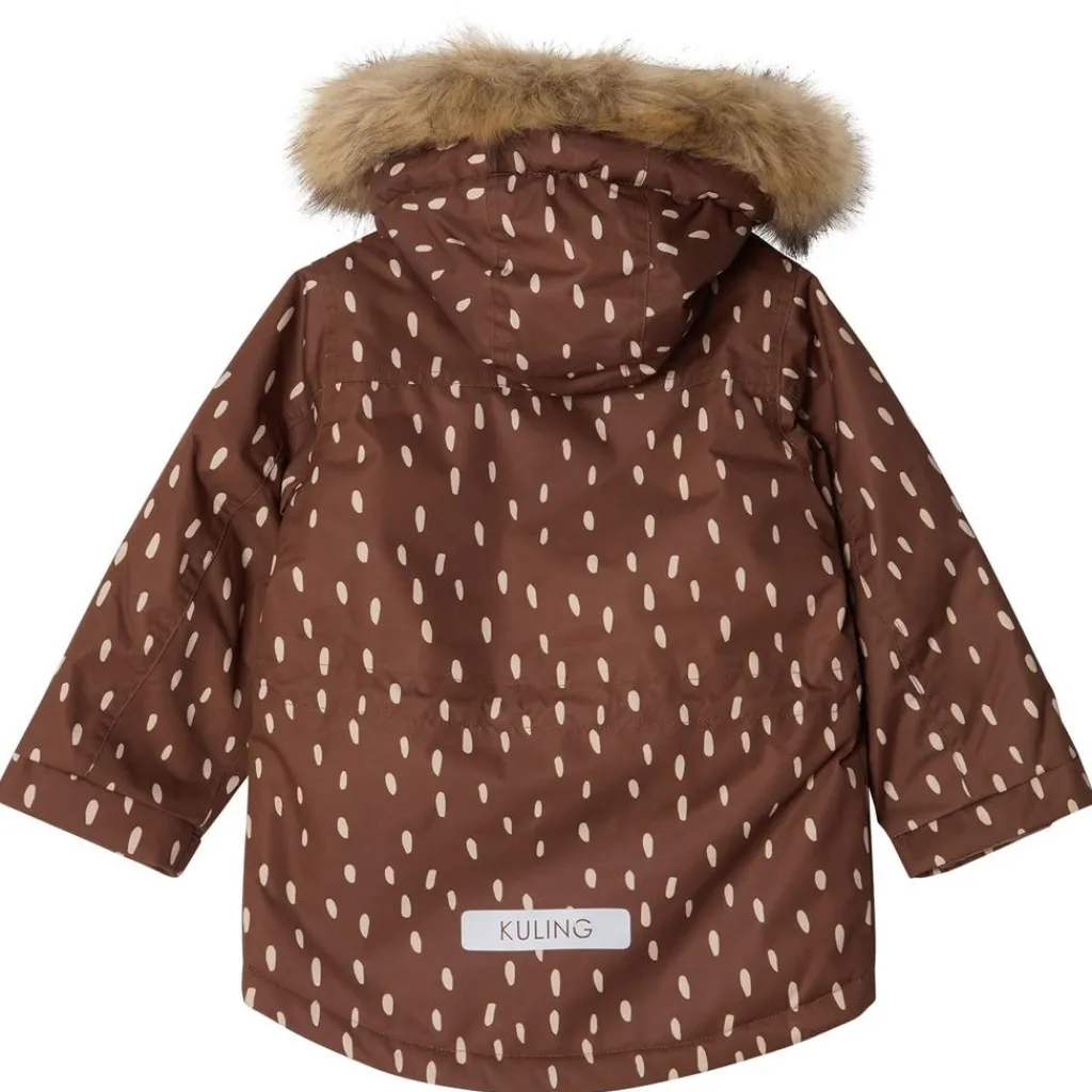 Val Thorens Prickig Parkas Brun>Kuling Hot