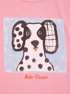 Van Dog T-shirt Pink>Bobo Choses