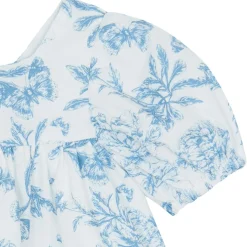 Vardagsklänning i Blueberry med blommigt mönster>Tartine et Chocolat Best