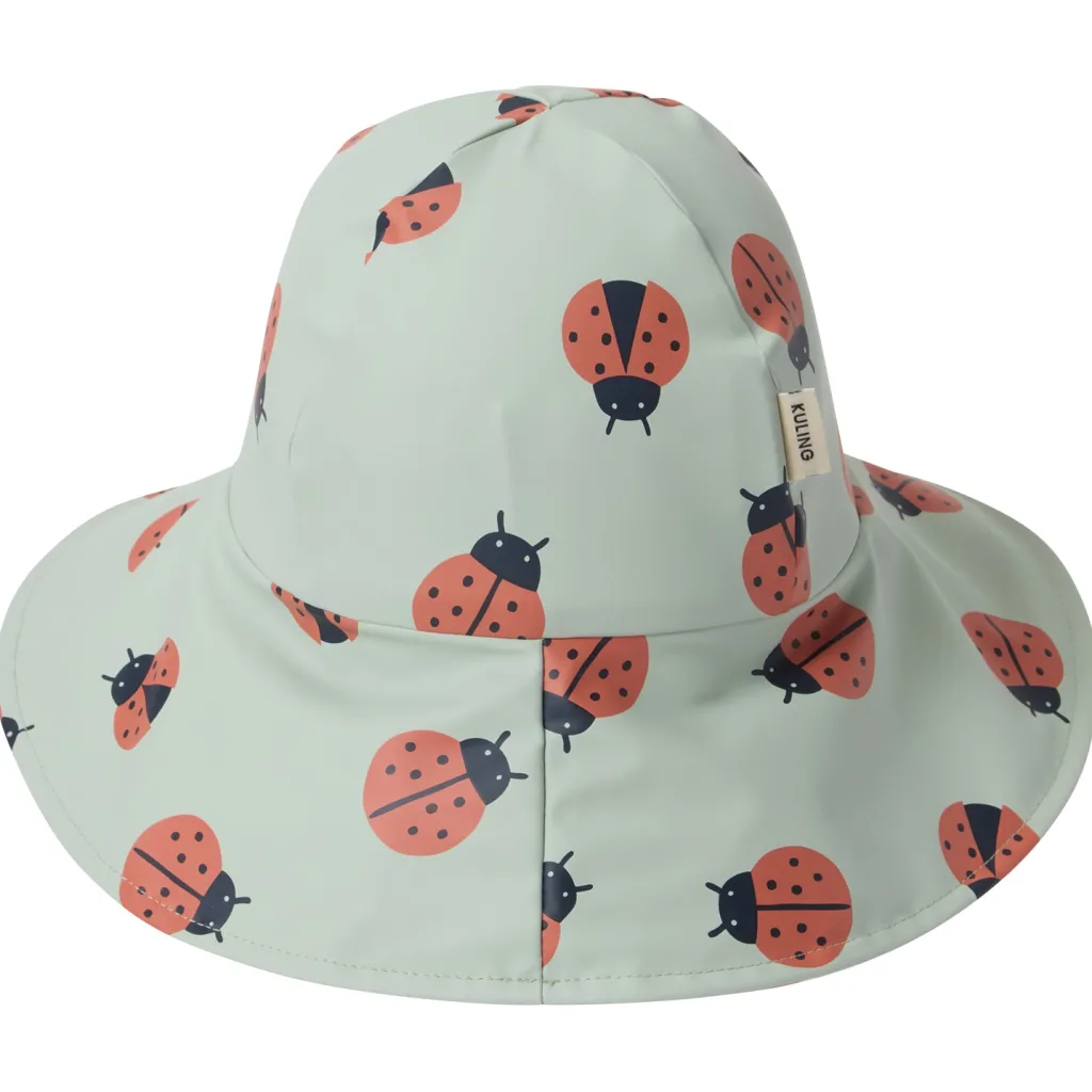 Vasa Regnhatt Pale Green Ladybug>Kuling Discount