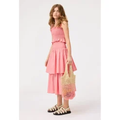 Vega Knitted Bag Pink Lemonade>Molo Sale