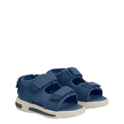 Velcro Blinkande Sandaler Vintage Indigo>EnFant