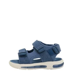 Velcro Blinkande Sandaler Vintage Indigo>EnFant