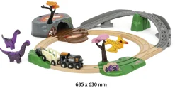 Äventyrsset Med Dinosaurier Multicolor>BRIO Hot