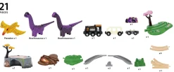 Äventyrsset Med Dinosaurier Multicolor><noscript><img width=